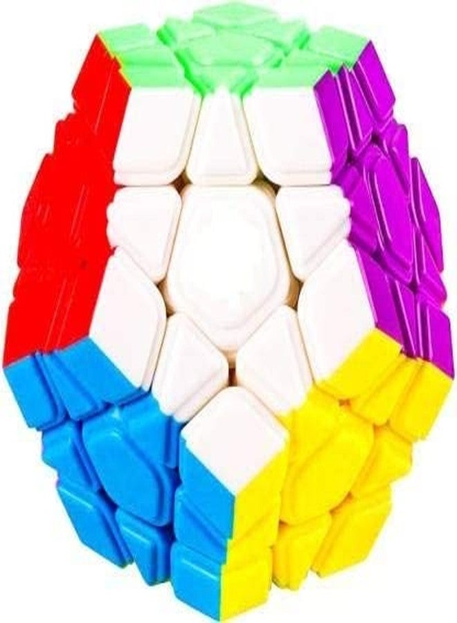 KITMEER Puzzle Cube Stickers Less Smooth Cube Game (Megaminx) - Image 1